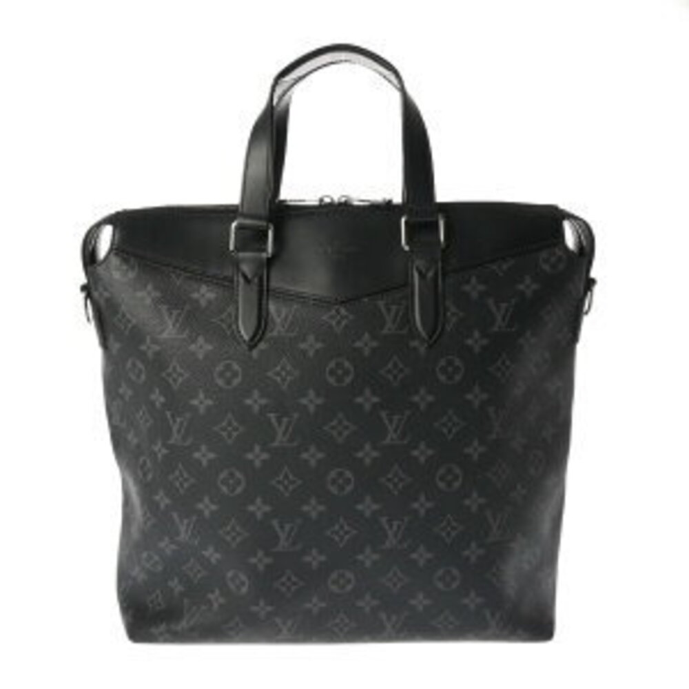 Louis Vuitton Monogram Eclipse Black Explorer Bag Black Canvas Business